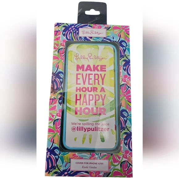 Lilly Pulitzer - Tropical iPhone 6/6S Case Exotic Garden Flexible - Picture 2 of 4